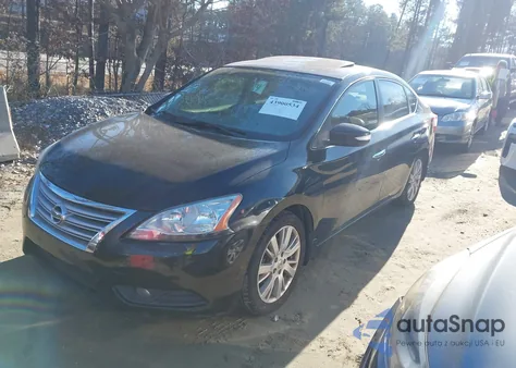 2013 Nissan Sentra Sl z USA, uszkodzony, nr VIN 3N1AB7AP9DL684772
